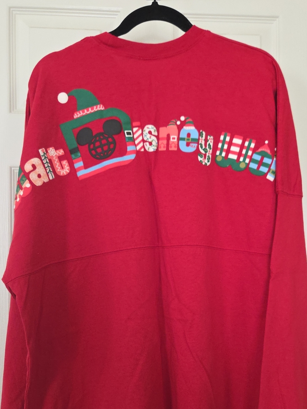 SPIRIT JERSEY - Disney Red Holiday Graphic Pullover Shirt